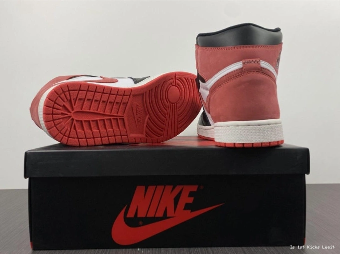 Jordan 555088-112 High Red' Air 'Track 1 OG Retro 0807